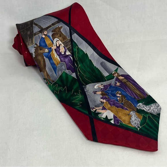 St. Nicks Tie Shop 12 Days of Christmas Silk Tie - Picture 2 of 10